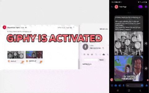 Esempio di GIF per LiveAgent