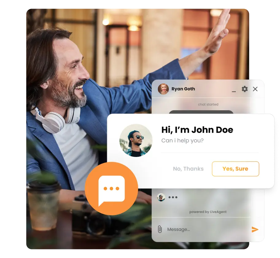 Inviti proattivi alle chat