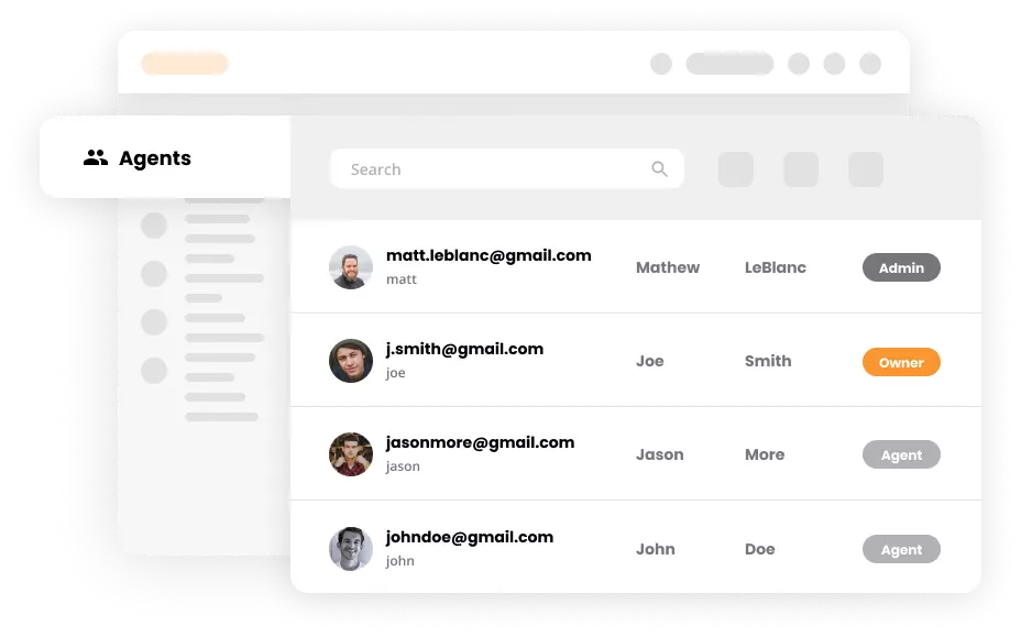 Agenti nel software Help desk - LiveAgent