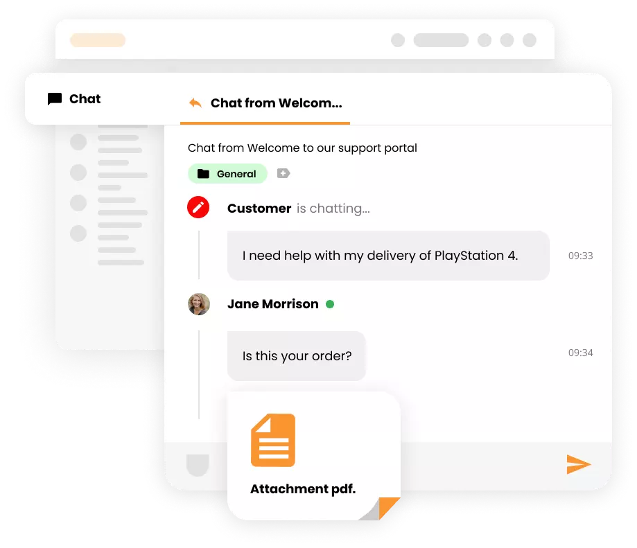 Gestisci i ticket in arrivo da ogni canale di comunicazione
