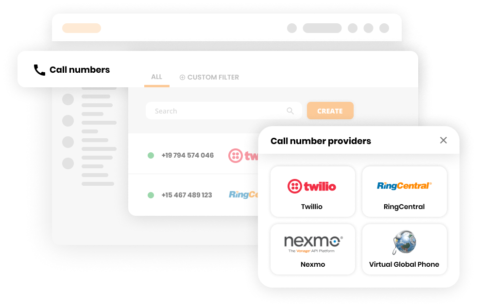 Call center con integrazione dei provider VoIP