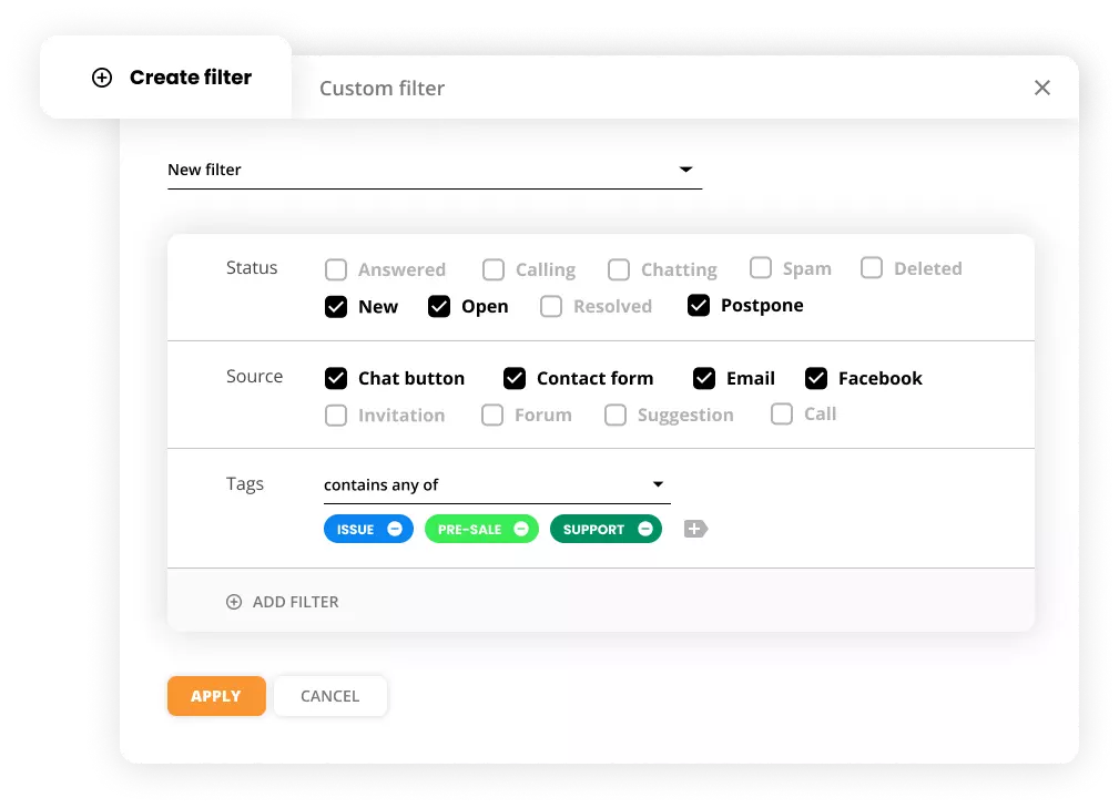 Imposta le tue regole di flusso di lavoro con le nostre funzionalità