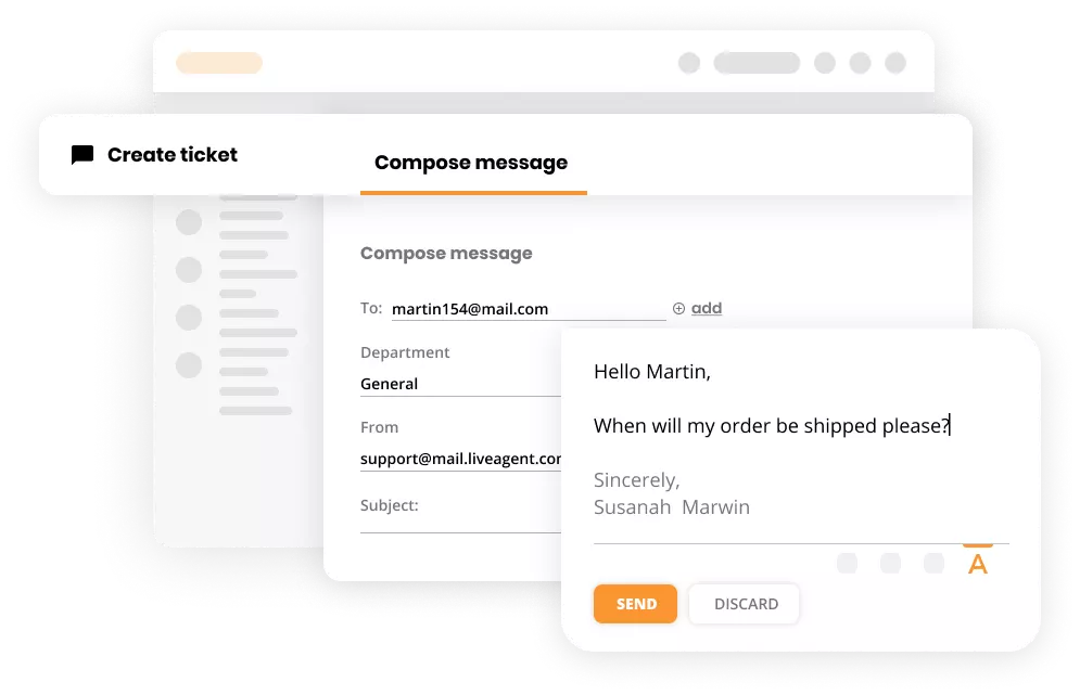 Comunica tramite tutti i canali pubblici più popolari