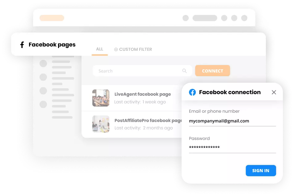 Fornisci soddisfazione agli utenti tramite più social media
