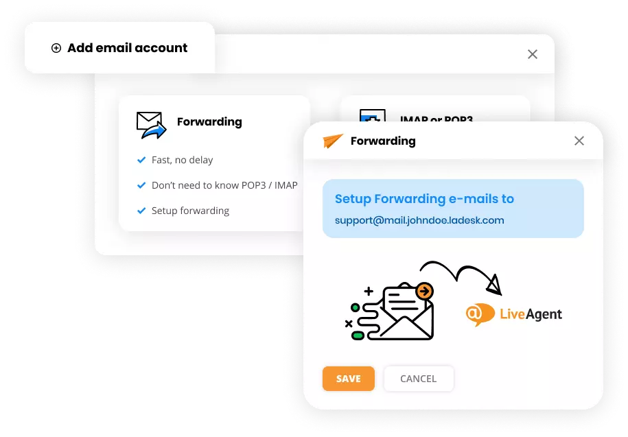 Gestisci le email in arrivo con facilità