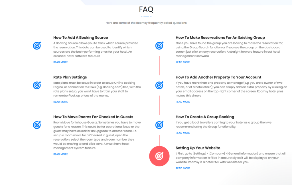 Design pagina FAQ LiveAgent
