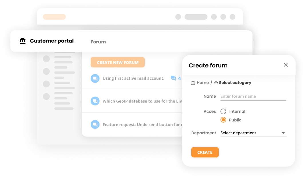 Come creare un forum clienti in LiveAgent