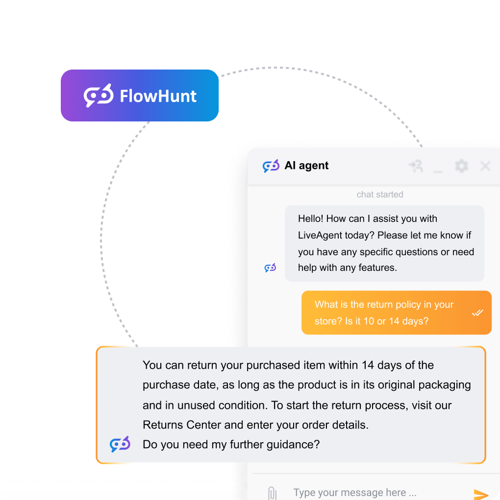 Configurazione FlowHunt e LiveAgent