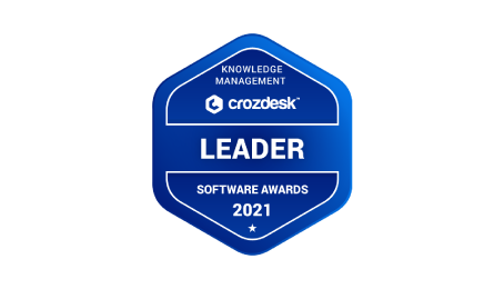 Leader nel software di gestione della conoscenza