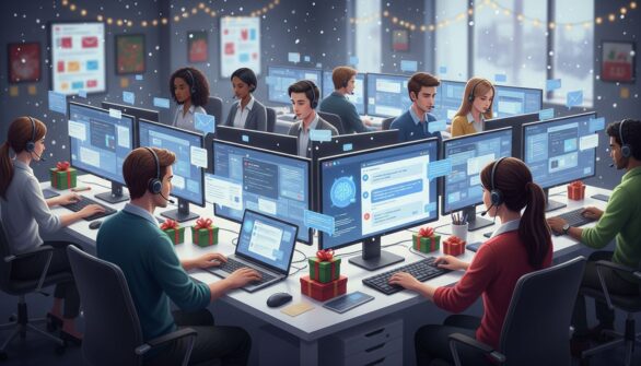Come gestire l'aumento del supporto clienti durante le festività di dicembre: strategie intelligenti per l'ecommerce