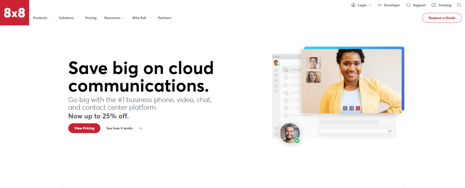 Provider VoIP della serie 8x8 X