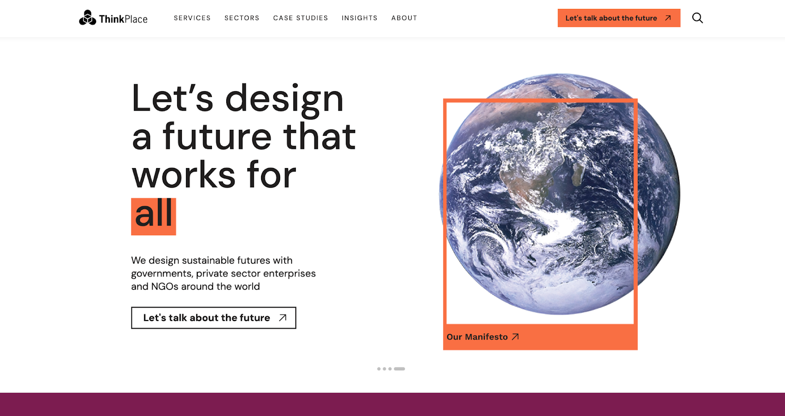 Una schermata della piattaforma ThinkPlace di IBM