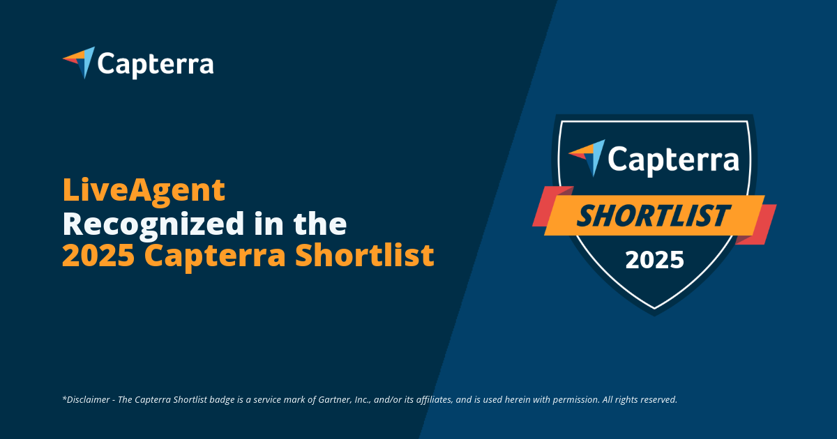 Badge shortlist Capterra 2025