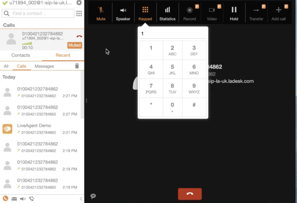Chiamata softphone zoiper gratuita