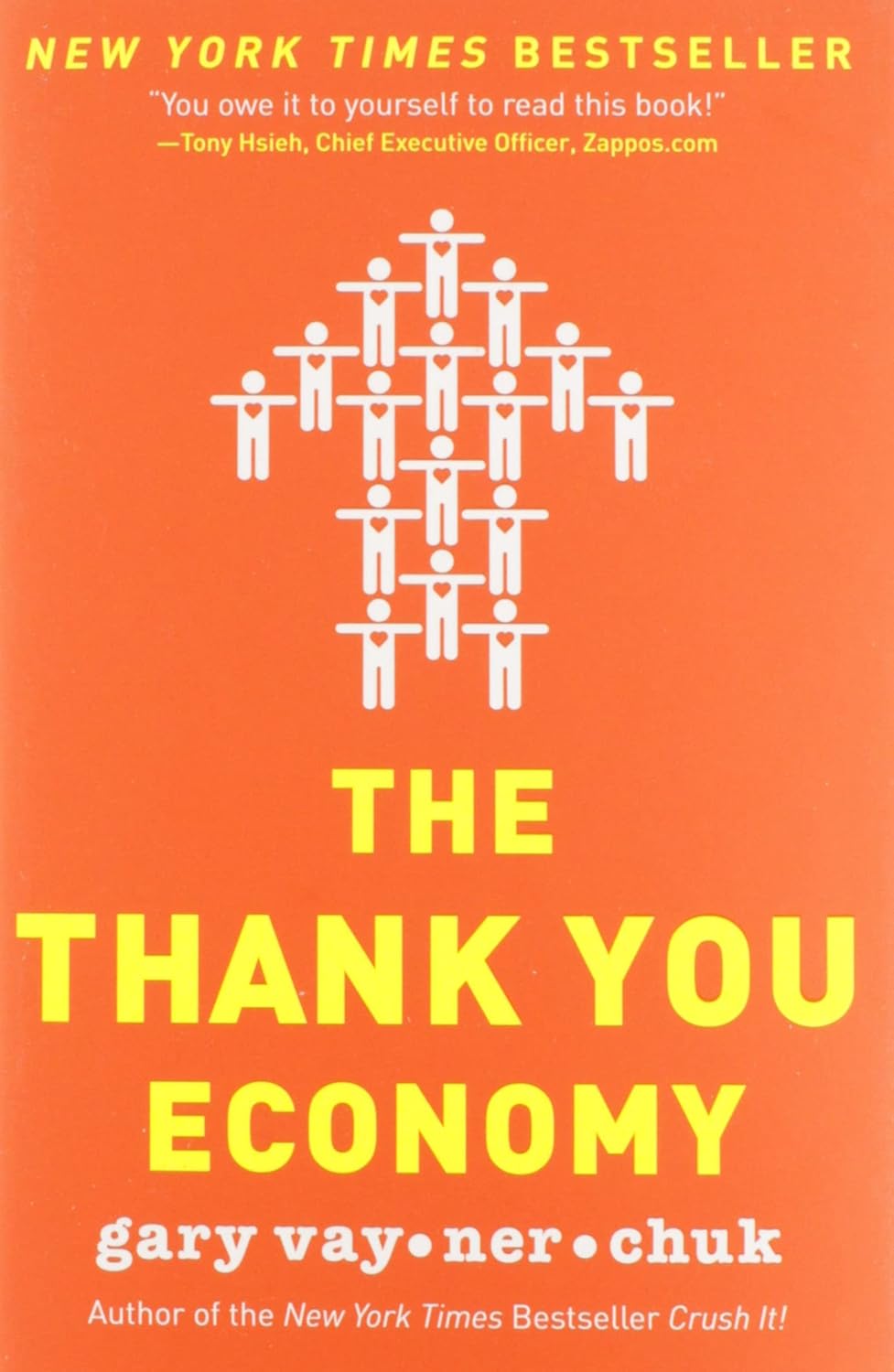 Copertina del libro The Thank You Economy di Gary Vaynerchuk