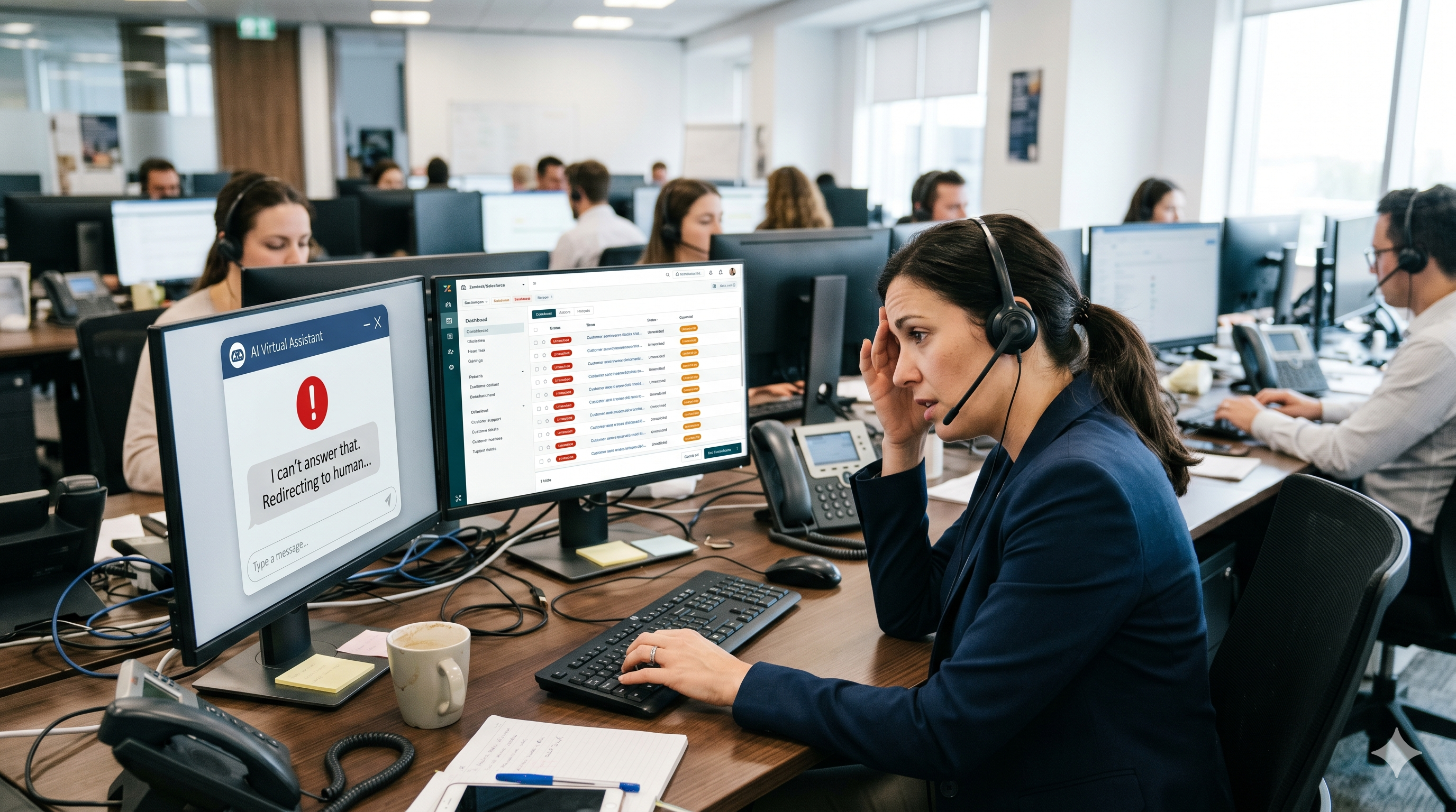 Perché il tuo assistente virtuale AI non riduce i ticket (e come risolvere il problema)