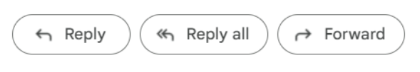 Pulsanti Rispondi, Rispondi a tutti e Inoltra in Gmail