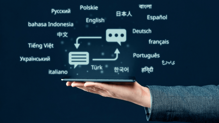 Variazioni linguistiche su smartphone