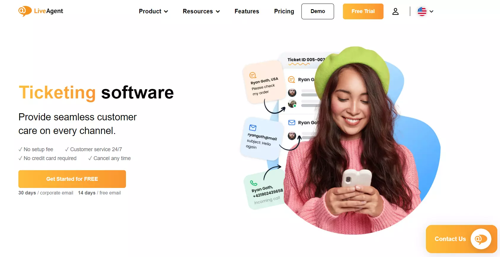 Sistema di ticketing e gestione email di LiveAgent