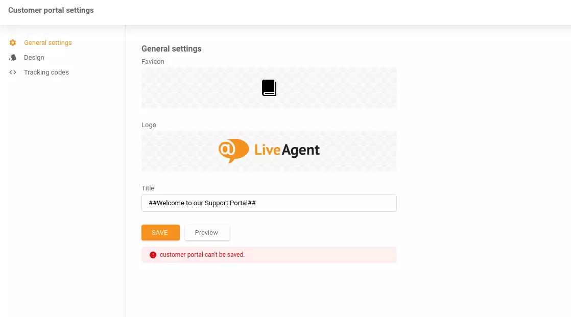 Pulsante Salva non funzionante nell'app LiveAgent