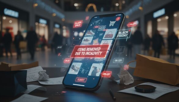 Perché l'abbandono del carrello raggiunge il picco durante il Black Friday