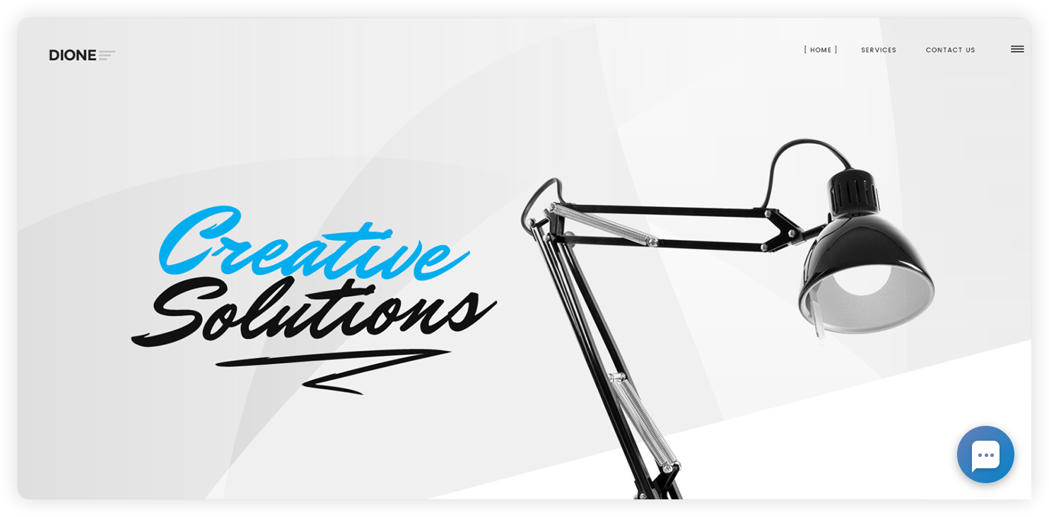 Esempio del pulsante di live chat enterprise