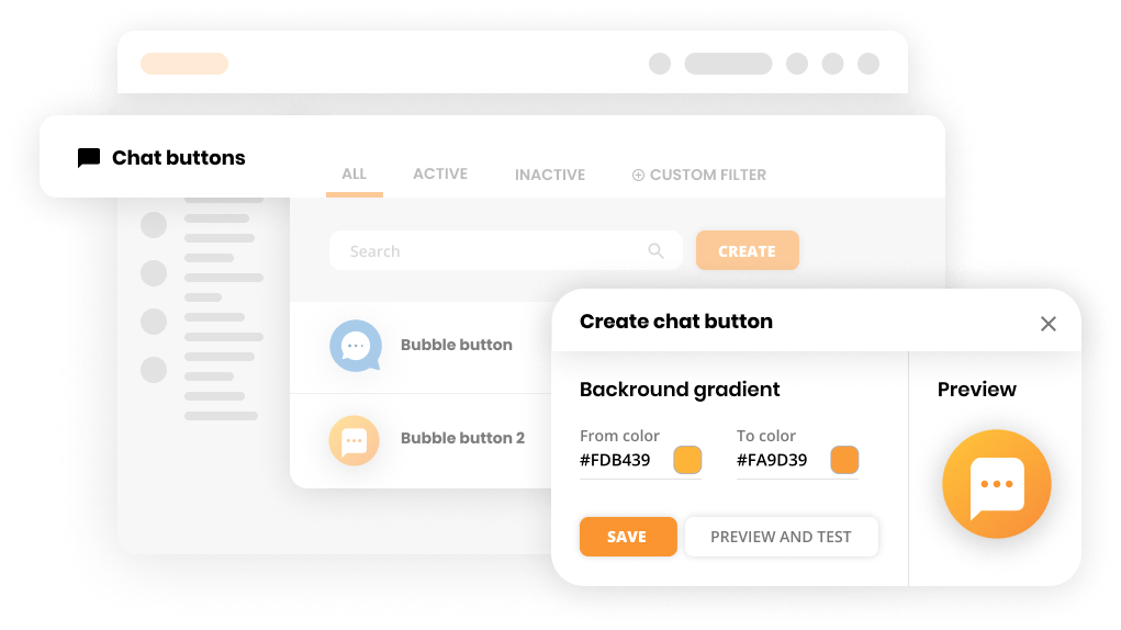 Live chat connections