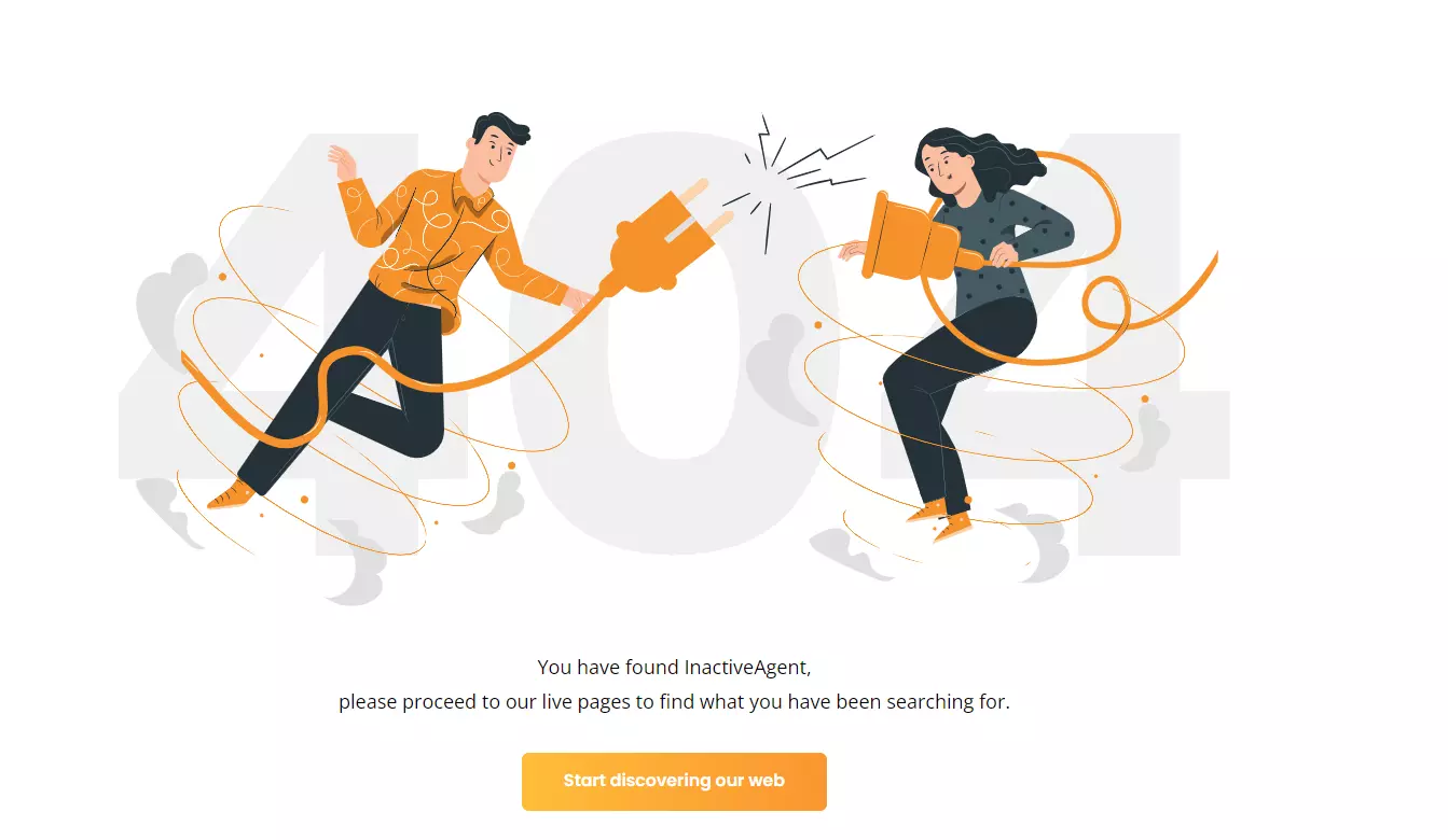 Pagina 404 di LiveAgent