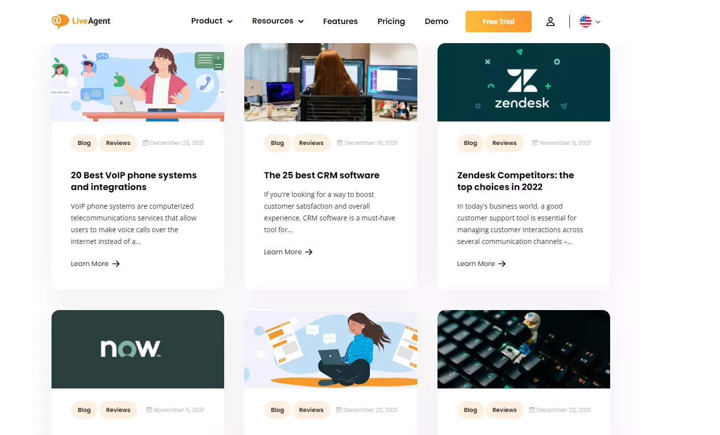 Post del blog di LiveAgent