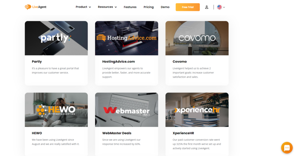 Testimonianze di LiveAgent