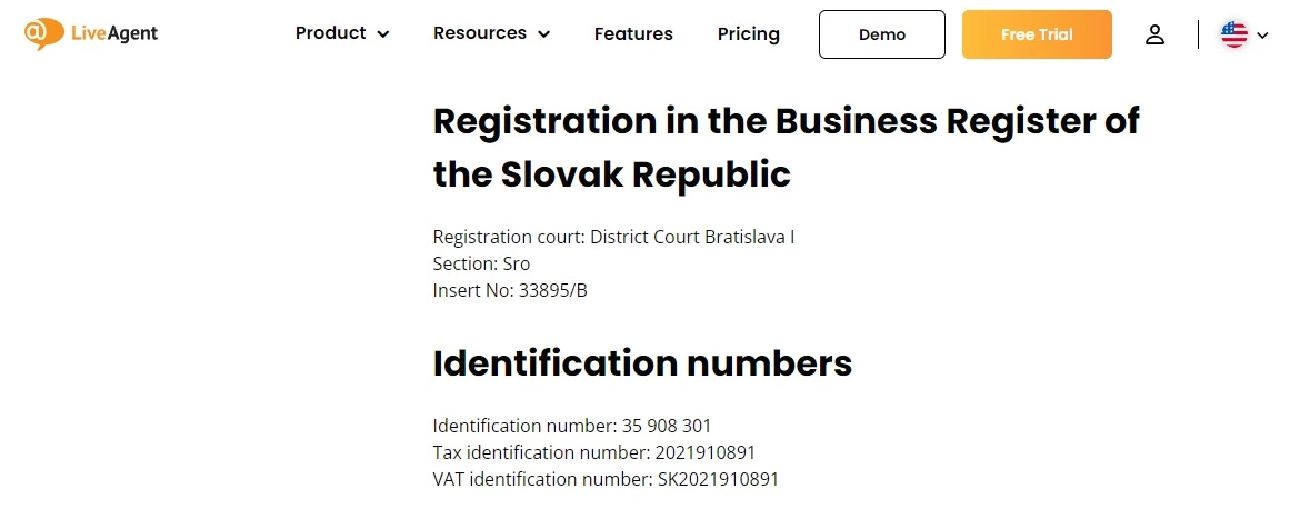 LiveAgent - registrazione dell'attività