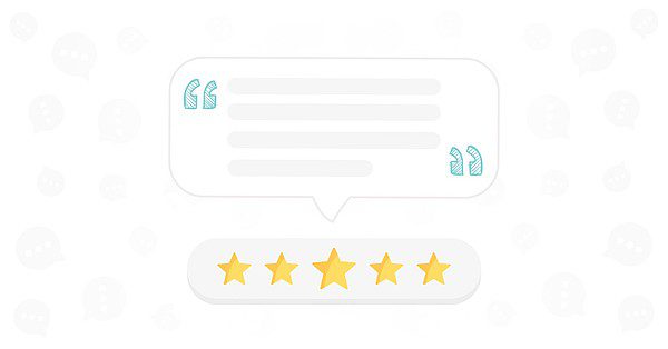 Lasciare una recensione a cinque stelle