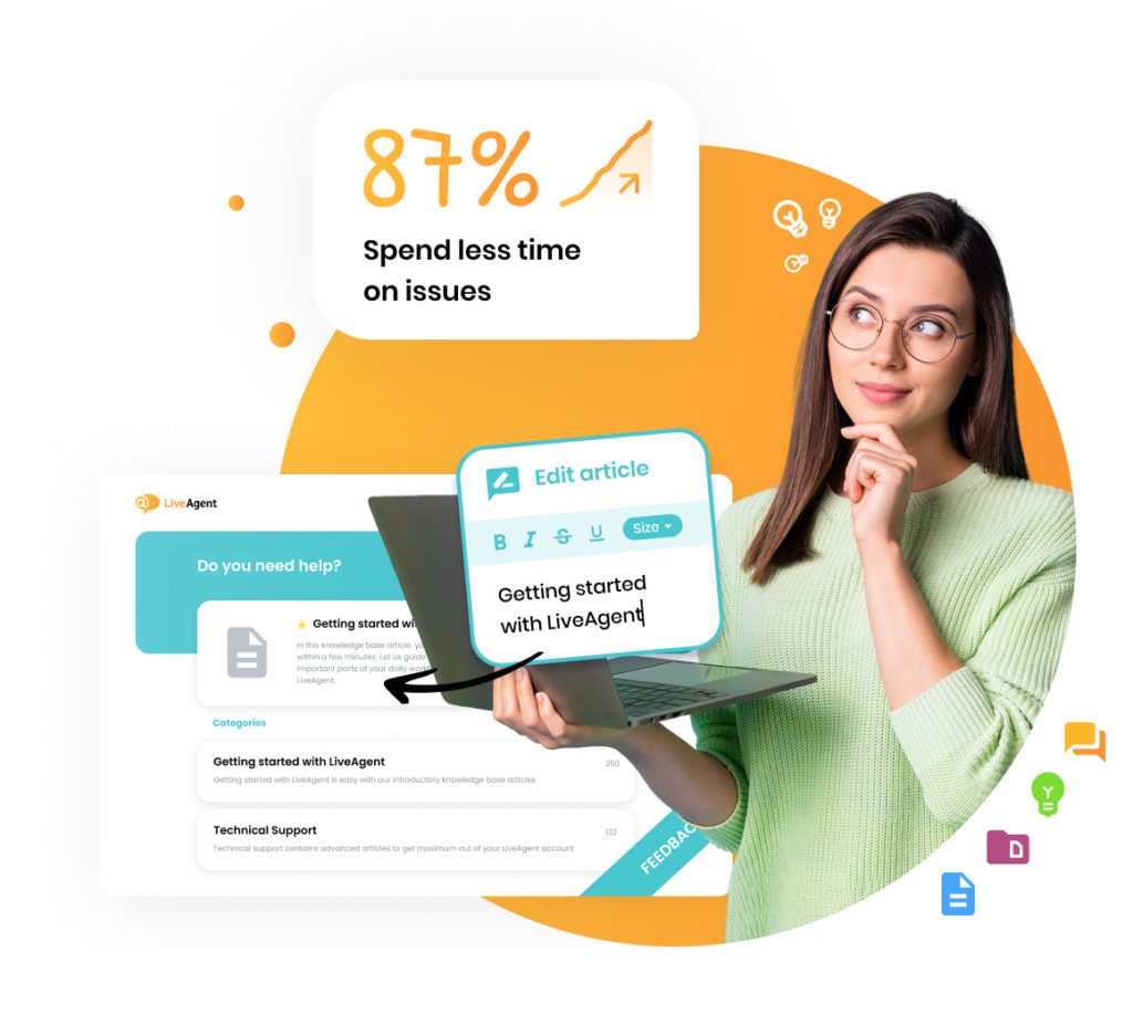 Software knowledge base di LiveAgent
