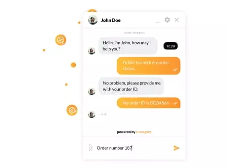 Live chat di LiveAgent