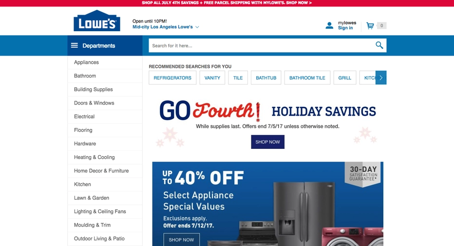 Contatti Help Desk Lowes