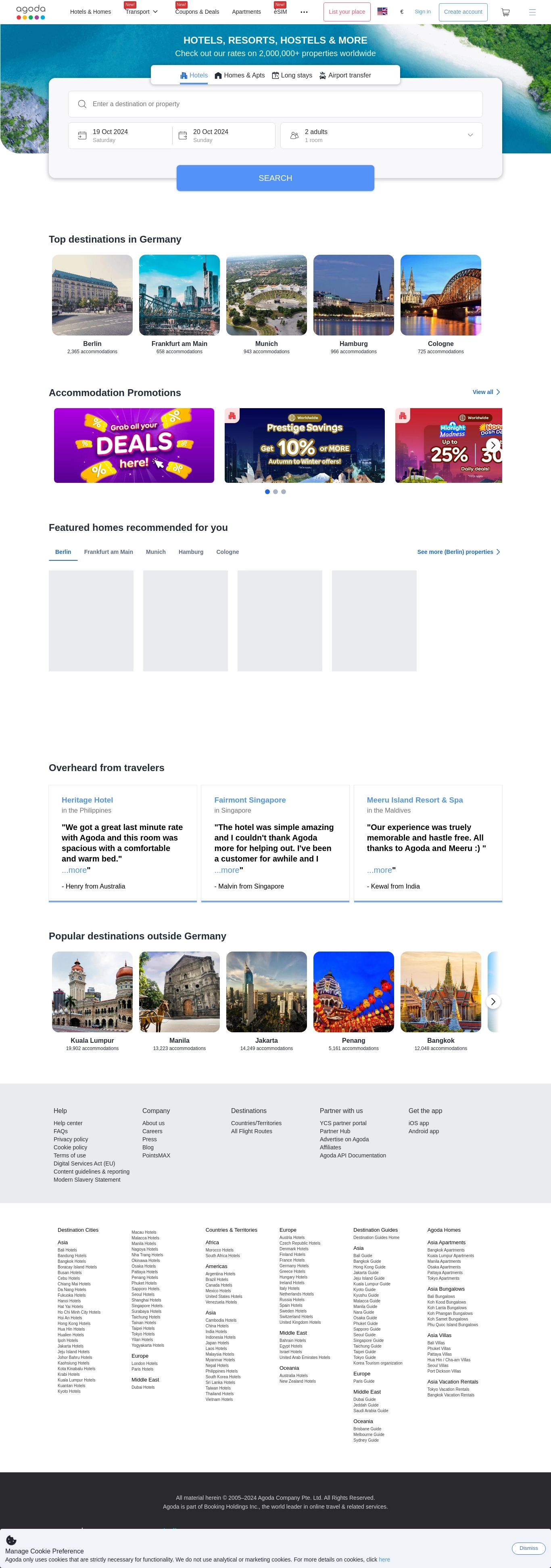 Contatti Help Desk Agoda