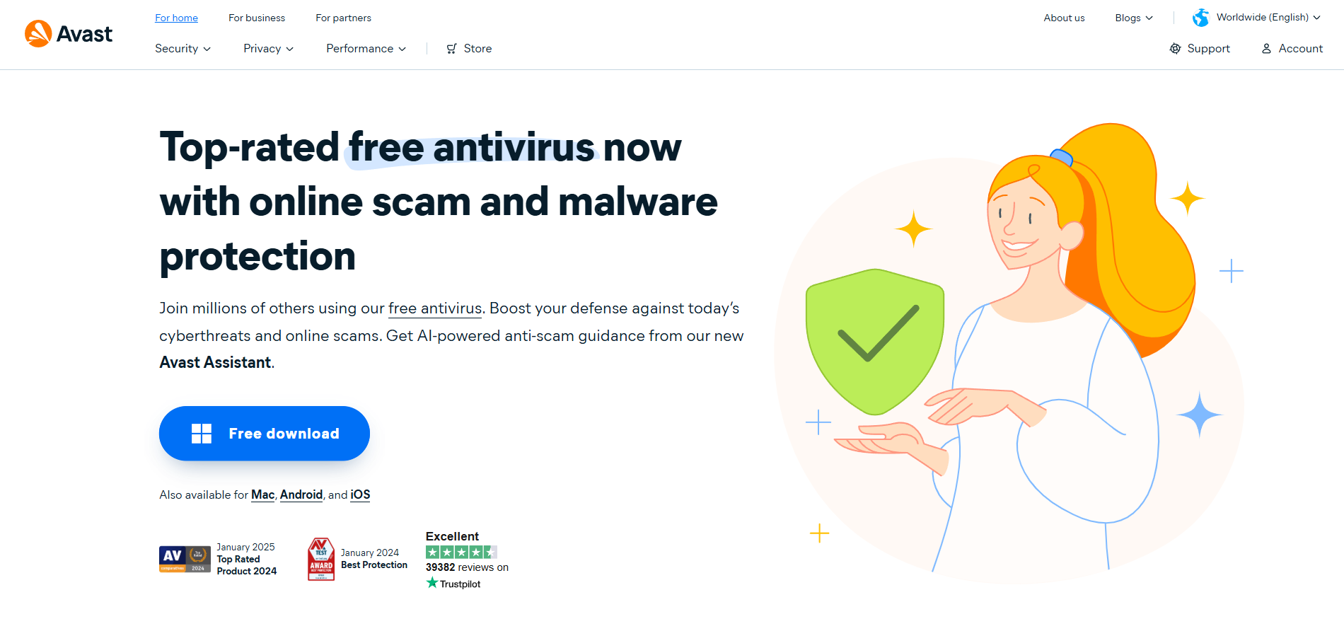 Contatti dell'Help Desk Avast