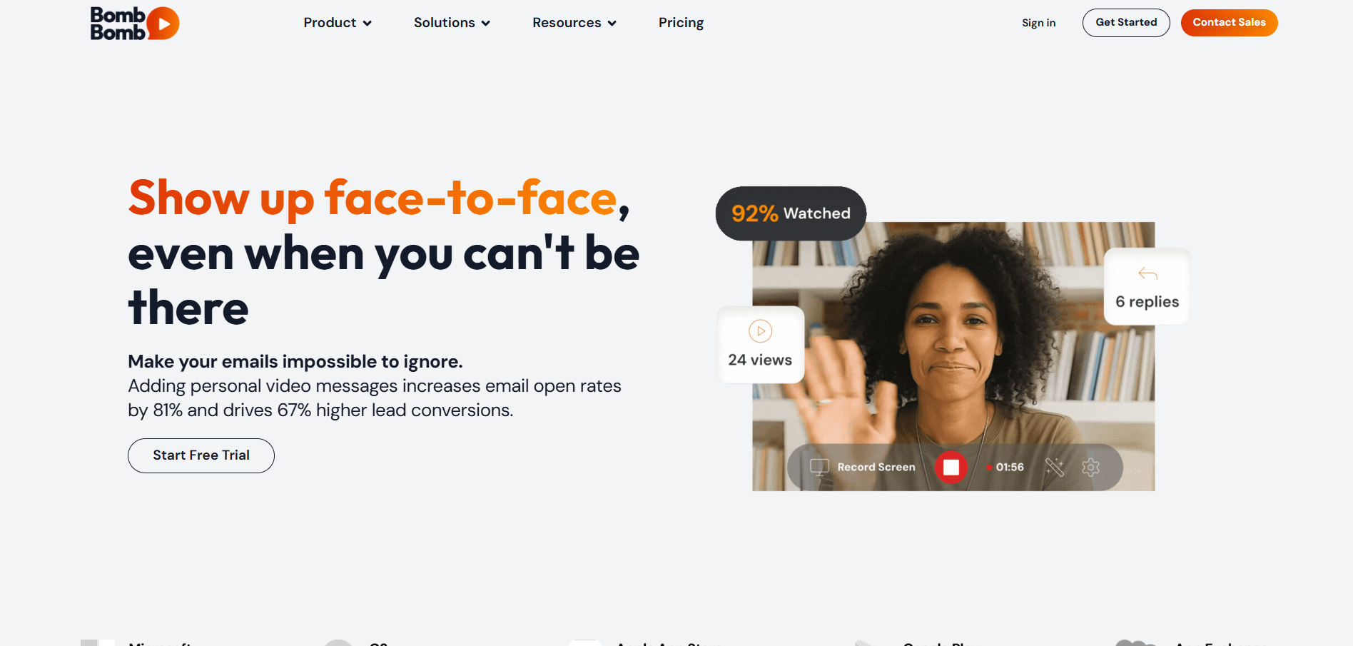 Contatti Help Desk BombBomb