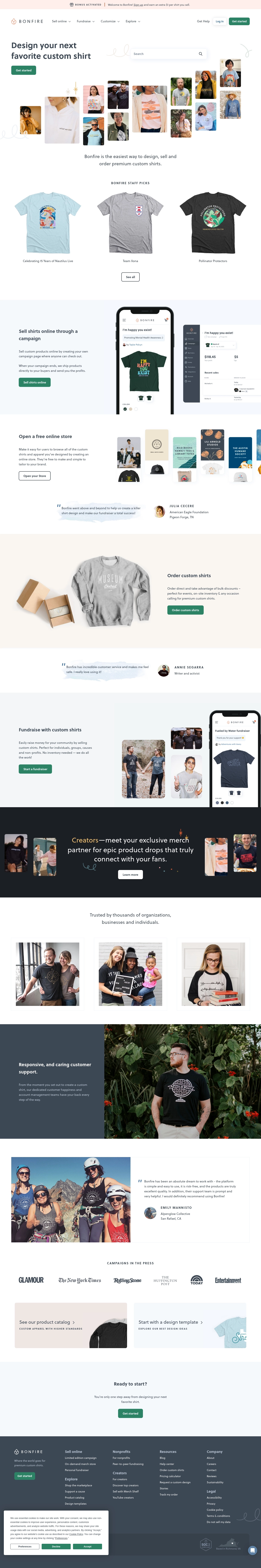 Contatti Help Desk Bonfire