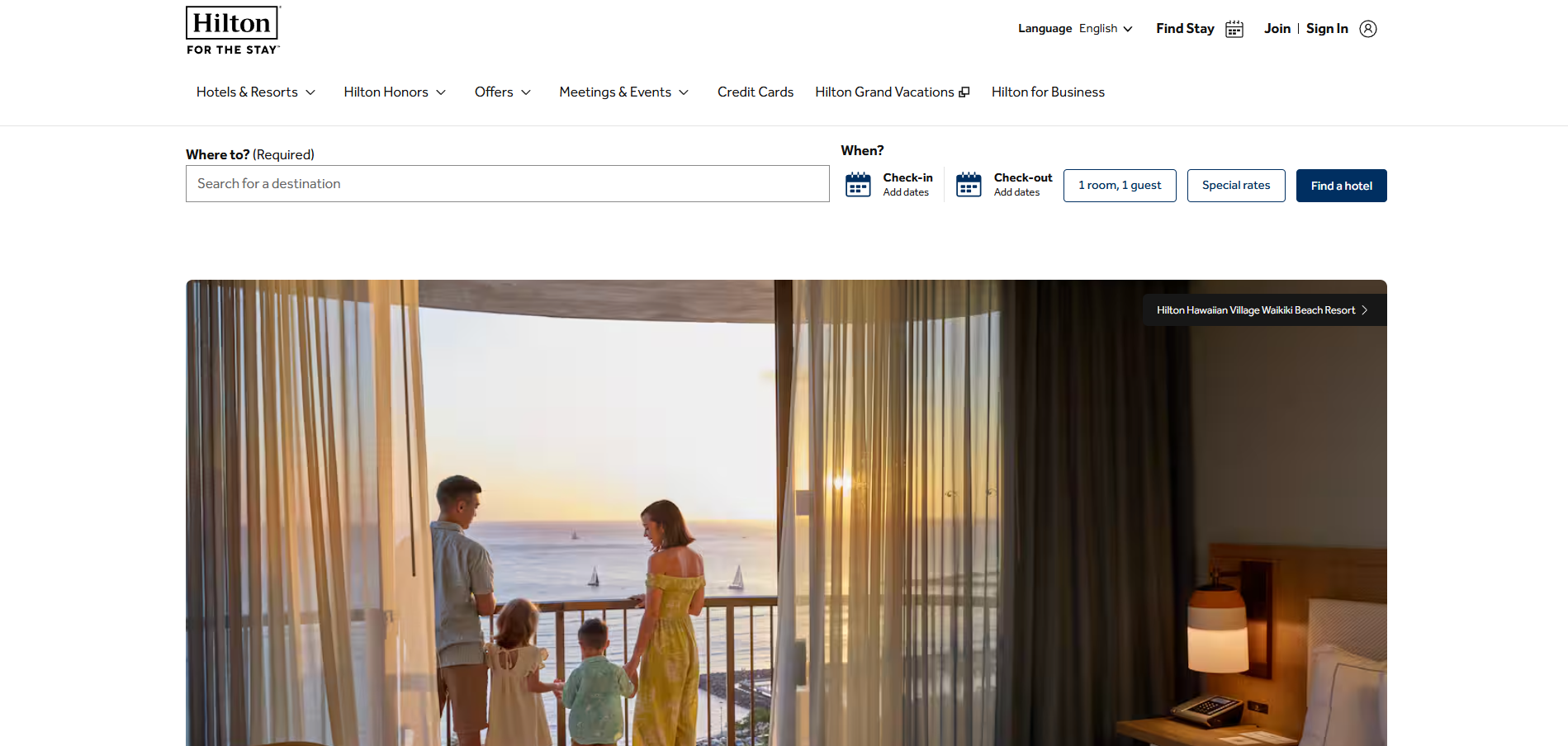 Contatti dell'Help Desk Hilton