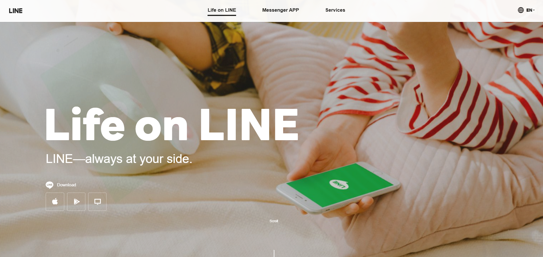 Contatti Help Desk LINE