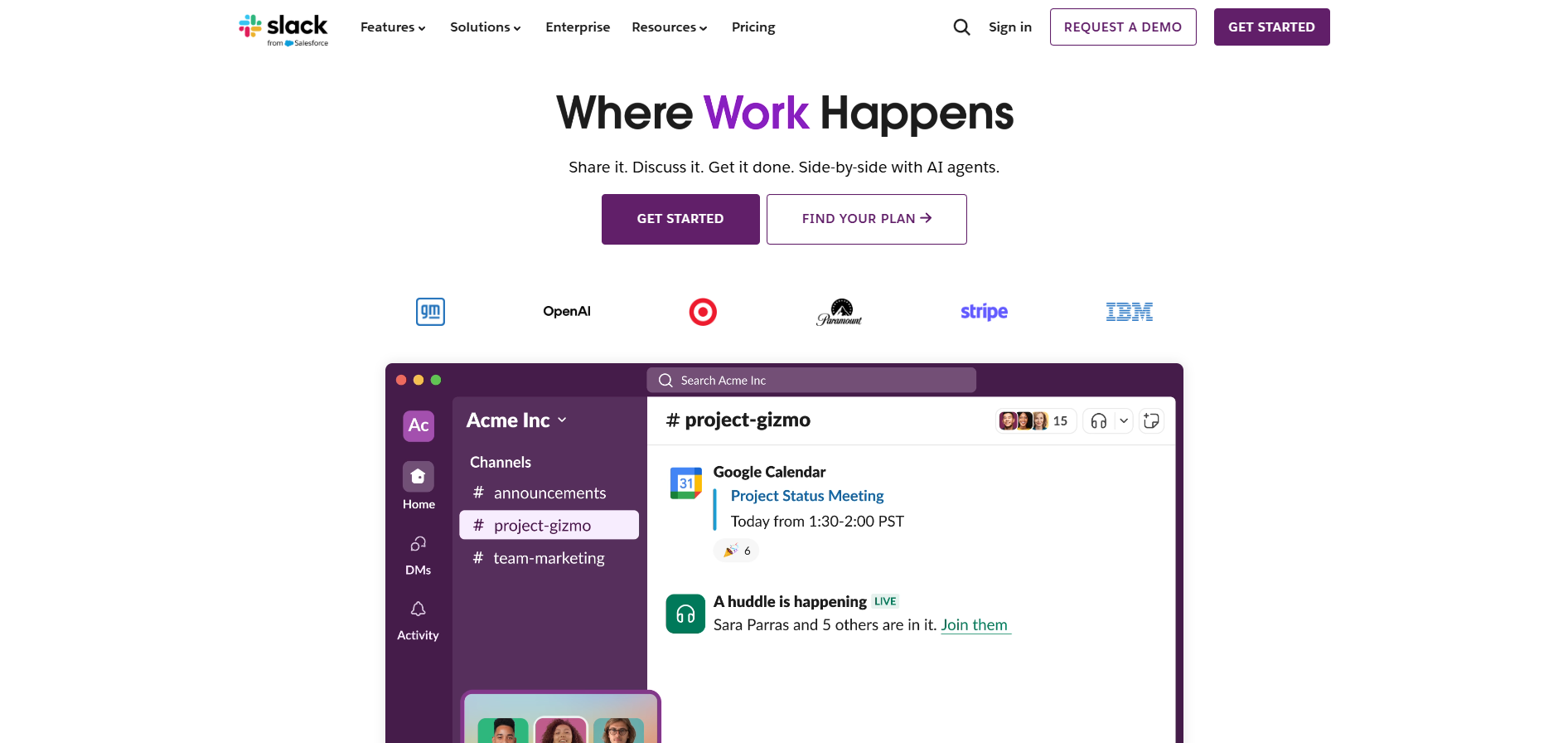 Contatti Help Desk Slack