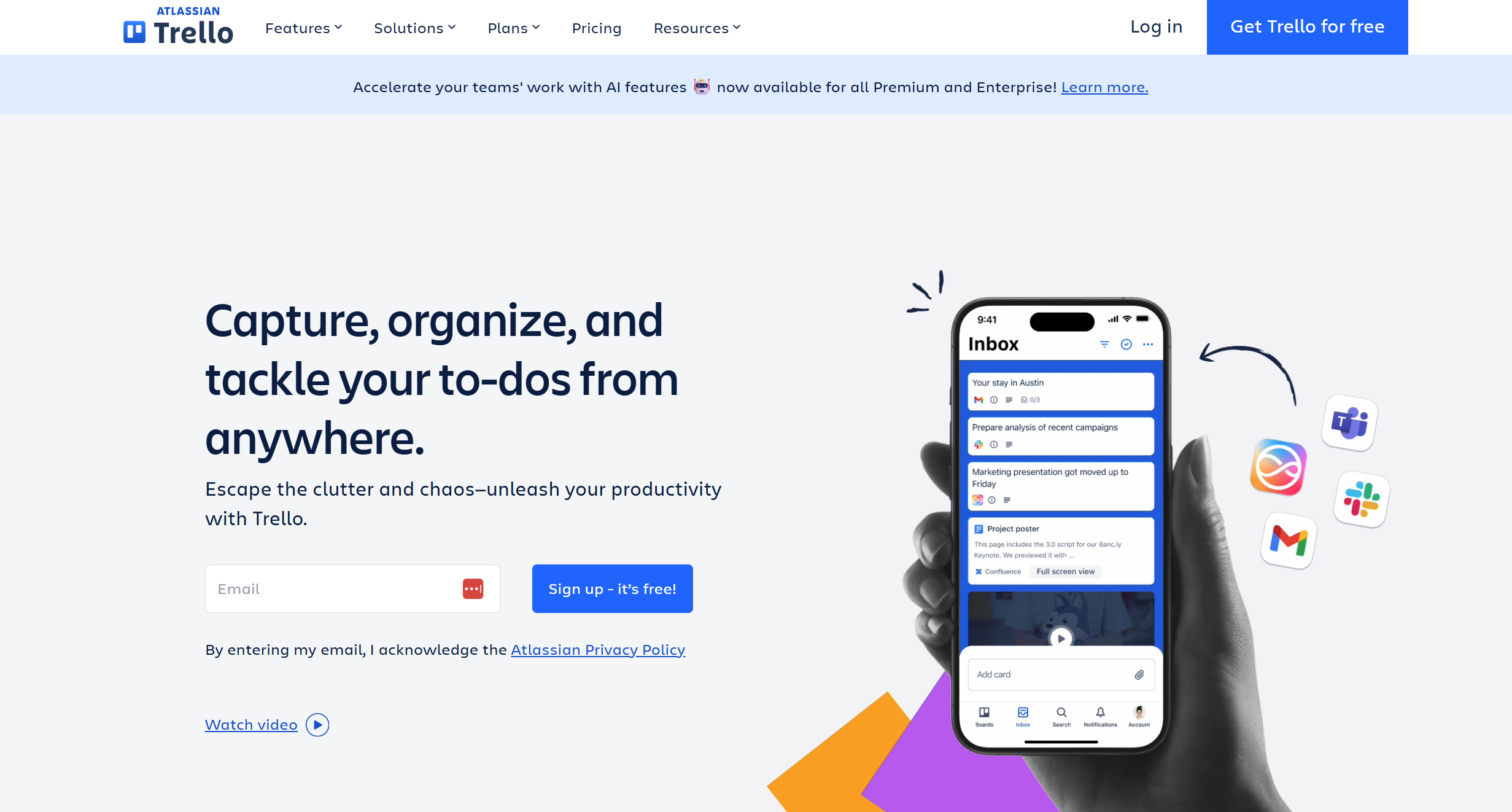 Contatti Help Desk Trello