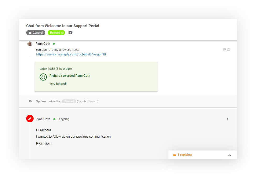 Classifica agenti in LiveAgent