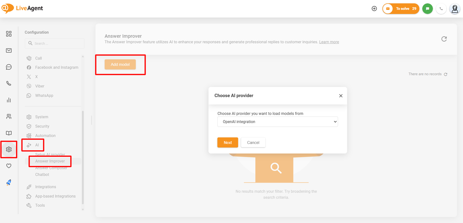 Immagine di come ottenere le chiavi API da un account OpenAI.