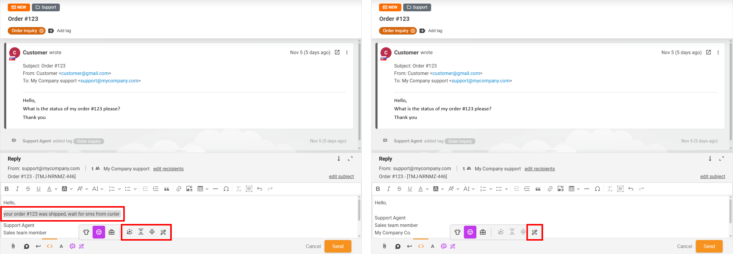 Modi per utilizzare il Miglioratore di Risposte AI