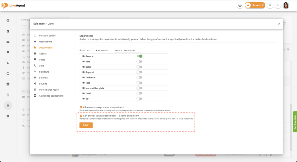 Impostazioni Solo Da Risolvere