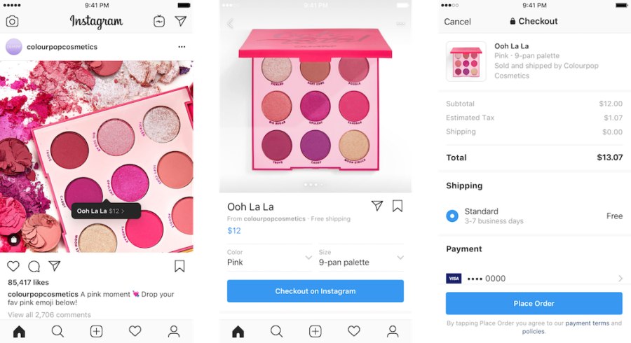 Marketplace di Instagram