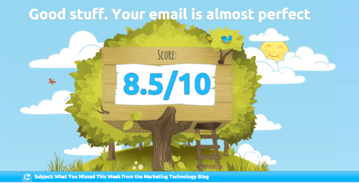 Valutazione Mail Tester