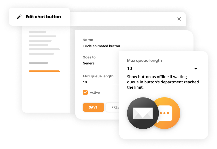 Funzionalità Lunghezza massima della coda